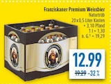 Premium Weissbier bei diska im Schönwald Prospekt für 12,99 €