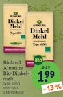 Bio-Dinkelmehl Type 1050 oder 630 Angebote von Alnatura bei tegut Nürnberg für 1,99 €