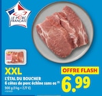 6 côtes de porc échine sans os - L'Étal du Boucher - Lidl 6 côtes de porc échine sans os - L'Étal du Boucher à 6,99 € dans le catalogue Lidl