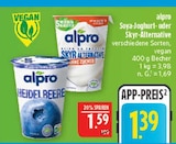 Soya-Joghurt Heidelbeere von alpro im aktuellen Marktkauf Prospekt
