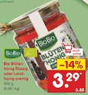 Bio Blütenhonig flüssig Angebote von BioBio bei Netto Marken-Discount Dortmund für 3,29 €