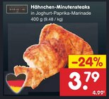 Hähnchen-Minutensteaks Angebote bei Netto Marken-Discount Eisenach für 3,79 €