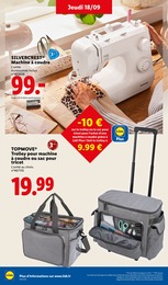 Prix et réduction Mercerie dans le prospectus Lidl en cours Offre Mercerie dans le catalogue Lidl du moment à la page 48