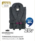 Bademantel Timmerdala Angebote von Kronborg bei JYSK Rostock für 20,00 €