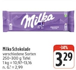 Schokolade Angebote von Milka bei EDEKA Dresden für 3,29 €