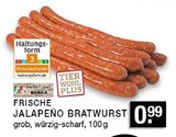 Frische Jalapeño Bratwurst Angebote bei E center Düsseldorf für 0,99 €