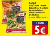 Hofgut Junge Erbsen oder Erbsen & Babymöhren oder Rosenkohl, oder Karottenscheiben oder Prinzess-Bohnen oder Brechbohnen im Angebot bei famila Nordost in Celle Hofgut Junge Erbsen oder Erbsen & Babymöhren oder Rosenkohl, oder Karottenscheiben oder Prinzess-Bohnen oder Brechbohnen Angebote bei famila Nordost Celle für 5,00 €