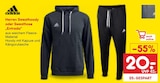 Herren Sweathoody oder Sweathose "Entrada" Angebote von adidas bei Netto Marken-Discount Bautzen für 20,00 €