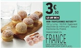 Mini Tropéziennes Nature à 3,50 € dans le catalogue E.Leclerc