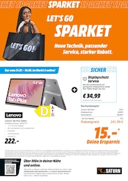 MediaMarkt Saturn Prospekt für Sankt Augustin: "LET'S GO SPARKET", 1 Seite, 29.07.2025 - 10.08.2025