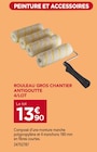 Rouleau gros chantier antigoutte 4/lot - Gedimat à Lorient Rouleau gros chantier antigoutte 4/lot en promo chez Gedimat Lorient à 13,90 €
