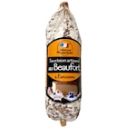 Saucisson sec artisanal au Beaufort DEBROAS en promo chez Carrefour Saucisson sec artisanal au Beaufort DEBROAS dans le catalogue Carrefour