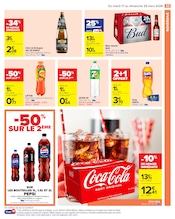 Promos Coca-Cola dans le catalogue "PETIT DÉJEUNER" de Carrefour Market Coca-Cola en promo dans le catalogue Carrefour Market à la page 45