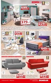 Fernseher im Segmüller Prospekt "Segmüller Highlight Angebote" mit 42 Seiten (Augsburg)