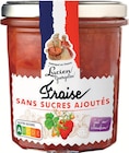 Préparation sans sucres ajoutés Fraise - Lucien Georgelin à 2,52 € dans le catalogue Intermarché Super