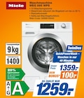 Waschmaschine WEG 895 WPS im Angebot bei expert in Bochum Waschmaschine WEG 895 WPS Angebote von Miele bei expert Bochum für 1.259,00 €