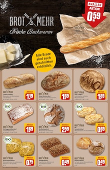 Franzbrötchen Angebot im aktuellen REWE Prospekt auf Seite 14