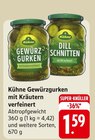 Gewürzgurken oder Dillschnitten Angebote von Kühne bei EDEKA Wiesbaden für 1,59 €