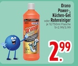 Power-Küchen-Gel im Angebot bei EDEKA in Straubing Power-Küchen-Gel Angebote von Drano bei EDEKA Straubing für 2,99 €