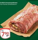 Aktuelle Schweinefleisch Angebote bei GLOBUS in Duisburg Aktuelles Schweinespießbraten Angebot bei GLOBUS in Duisburg ab 7,90 €