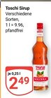 Sirup Angebote von Toschi bei GLOBUS Castrop-Rauxel für 2,49 €