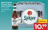 Premium Pils oder Natur- radler Grapefruit im Angebot bei Netto Marken-Discount in Chemnitz Premium Pils oder Natur- radler Grapefruit Angebote von Lübzer bei Netto Marken-Discount Chemnitz für 10,99 €