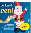Aufblasbarer Weihnachtsmann für 29,99 € bei ROLLER im Angebot Aufblasbarer Weihnachtsmann im aktuellen ROLLER Prospekt