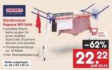 Standtrockner Pegasus 180 Solid Angebote von Leifheit bei Netto Marken-Discount Lörrach für 22,22 €