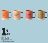 Mug Happy Day en promo chez E.Leclerc Mug Happy Day dans le catalogue E.Leclerc