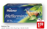 Pfefferminze Angebote von Meßmer bei E center Neustadt für 1,59 €