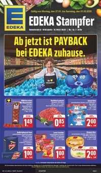 EDEKA Prospekt Wir lieben Lebensmittel! mit  Seiten in Iphofen und Umgebung