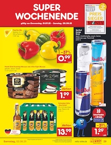 Red Bull im Netto Marken-Discount Prospekt "Aktuelle Angebote" mit 65 Seiten (Tübingen)