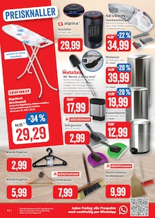 Bügelbrett im Kaufhaus Stolz Prospekt "STOLZ. Das Kaufhaus im Norden." mit 20 Seiten (Rostock)