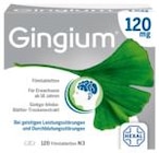 Gingium® 120 mg Filmtabletten bei Apotheke am Neckar OHG im Prospekt "" für 49,95 €