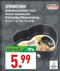 Aktuelles Springform Angebot bei Marktkauf in Bielefeld ab 5,99 €