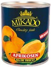 Aprikosen halbe Frucht von Mikado für 1,69 € bei Netto mit dem Scottie im Angebot Aprikosen halbe Frucht von Mikado im aktuellen Netto mit dem Scottie Prospekt