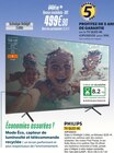 Tv qled 4k - PHILIPS - Proxi Confort à Villenave-d'Ornon Tv qled 4k - PHILIPS en promo chez Proxi Confort Villenave-d'Ornon à 499,90 €