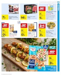 Prix et réduction Crevettes Décortiquées dans le prospectus Carrefour Market en cours Offre Crevettes Décortiquées dans le catalogue Carrefour Market du moment à la page 31