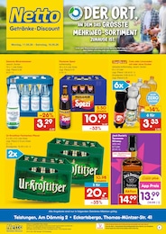 Aktueller Netto Marken-Discount Prospekt, "DER ORT, AN DEM DU IMMER AUSGEZEICHNETE PREISE FINDEST.", mit Angeboten der Woche, gültig von 11.05.2026 bis 11.05.2026