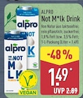 Not Mlk Drink von Alpro im aktuellen ALDI Nord Prospekt