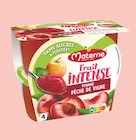 COMPOTE AUX FRUITS INTENSES POMME/PÊCHE DE VIGNE SANS SUCRES AJOUTÉS - Materne en promo chez Netto COMPOTE AUX FRUITS INTENSES POMME/PÊCHE DE VIGNE SANS SUCRES AJOUTÉS - Materne dans le catalogue Netto