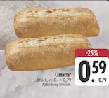 EDEKA - Ciabatta Angebot im Prospekt Ciabatta bei EDEKA im Prospekt für 0,59 €