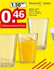 Glaeser Set im Segmüller Prospekt Becher Jens von Ritzenhoff & Breker im aktuellen Segmüller Prospekt für 0,46 €