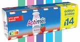 Actimel saveur fraise édition limitée - DANONE à 3,15 € dans le catalogue Intermarché