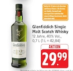 Single Malt Scotch Whisky - Glenfiddich en promo chez E center Strasbourg à 29,99 €