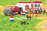 PICK UP ET SA GRANDE REMORQUE ÉQUESTRE | - JouéClub PICK UP ET SA GRANDE REMORQUE ÉQUESTRE | à 99,99 € dans le catalogue JouéClub