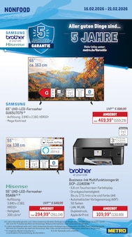 Fernseher im aktuellen METRO Prospekt (Lüneburg) Fernseher im METRO Prospekt "Wochenangebote SCO + Gewinnspiel + Outdoor" mit 75 Seiten (Lüneburg)