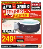 Catalogue Brico Dépôt à Épinal, avec 28 pages Prospectus Brico Dépôt à Épinal, "La fête des chantiers de printemps ça continue !", 28 pages, 12/05/2021 - 04/06/2021