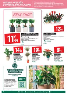 Catalogue Gamm vert de la semaine 34, "GRAND EFFET, PETIT BUDGET !", page 2, 26/08/2026 - 06/09/2026 Prospectus Gamm vert en cours, "GRAND EFFET, PETIT BUDGET !", page 2 sur 4
