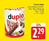 EDEKA Lohr - duplo Angebot im Prospekt duplo bei EDEKA im Lohr Prospekt für 2,29 €
